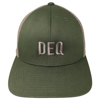 DEQ Snapback Mesh Back Trucker Hat Multicolor One Size Sport-Tek
