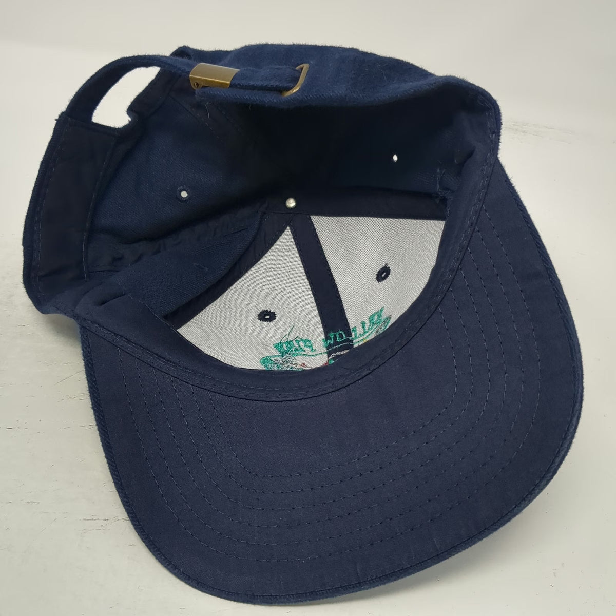 Cotton Deluxe Blue Baseball Cap One Size Idaho Yellow Pine Landscape Hat