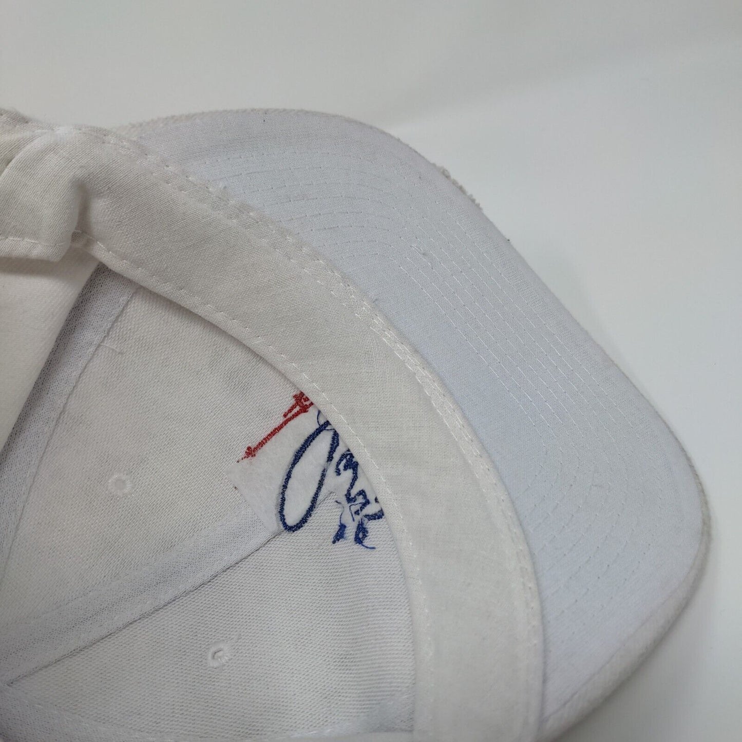 Paris Las Vegas Slideback Hat White One Size Embroidered Nissin
