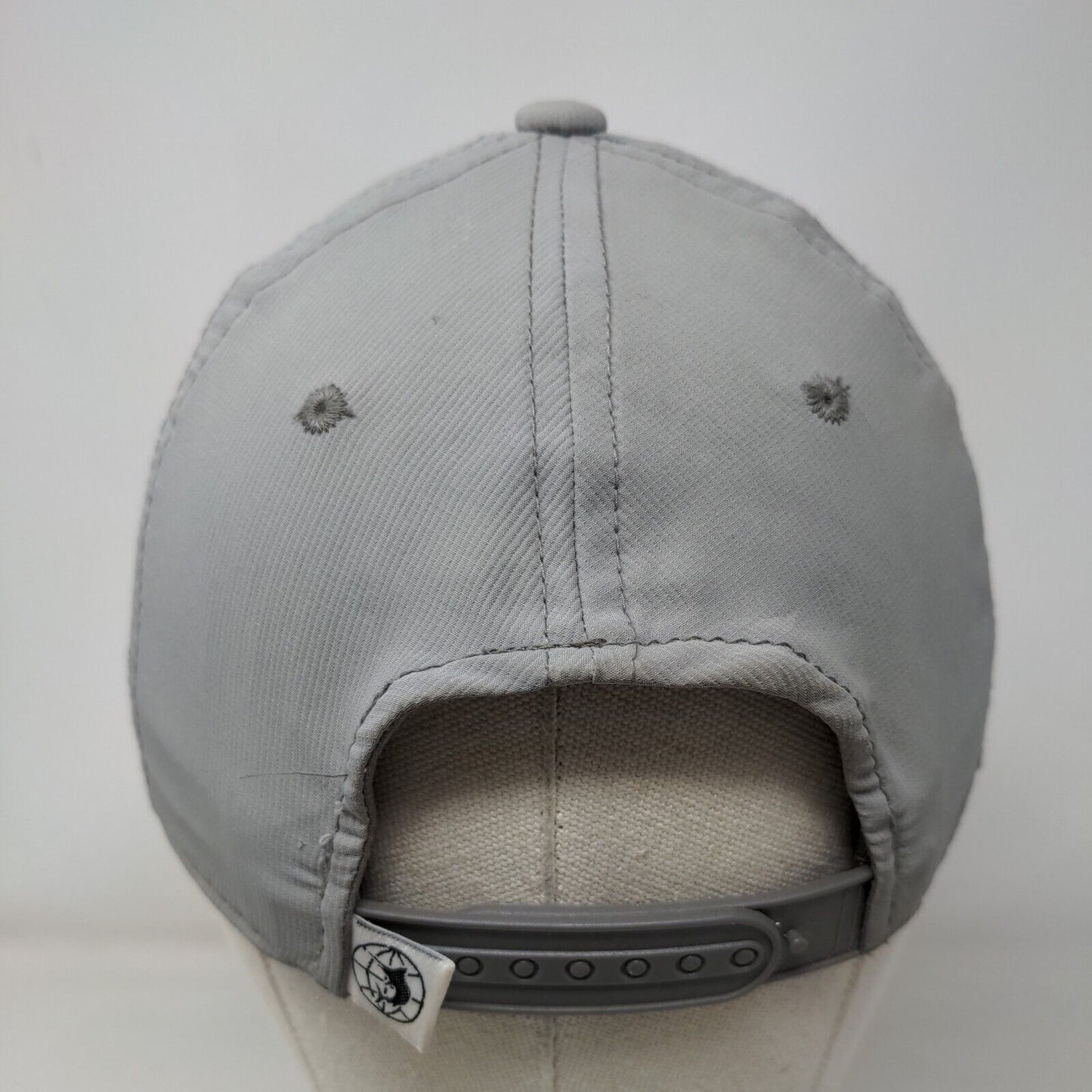 Reel Legends Performance Outfitters Snapback Hat Gray OSFM Adjustable 6 Panel