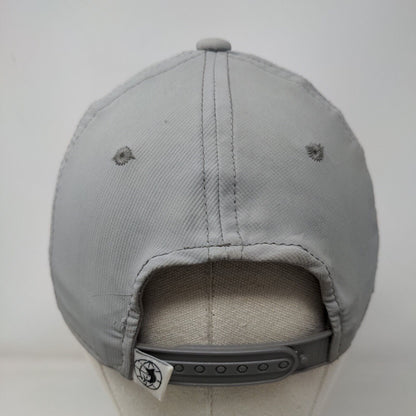 Reel Legends Performance Outfitters Snapback Hat Gray OSFM Adjustable 6 Panel