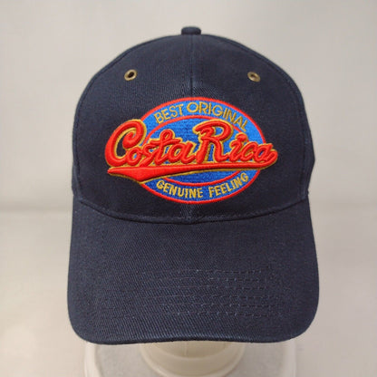Best Original Costa Rica Genuine Feeling Strapback Hat Blue One Size Pura Vida
