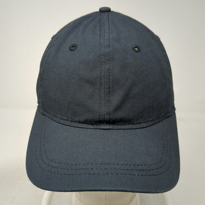 Universal Thread Baseball Cap Black One Size Slideback Hat Solid Cotton Plain