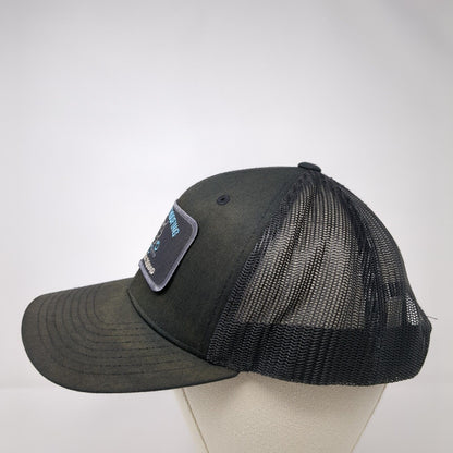 Bartlett Roofing Hat Trick Squad Snapback Trucker Hat Black One Size