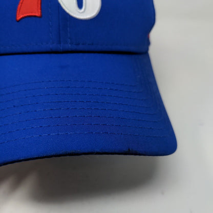 New Era Men's Strapback Hat Blue Size OSFM Embroidered Philadelphia 76ers Logo