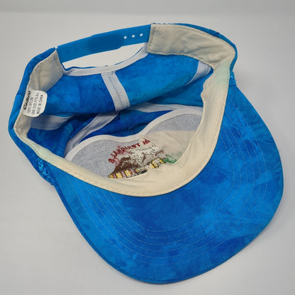 Western Terminals Snapback Hat Blue One Size Adjustable Embroidered