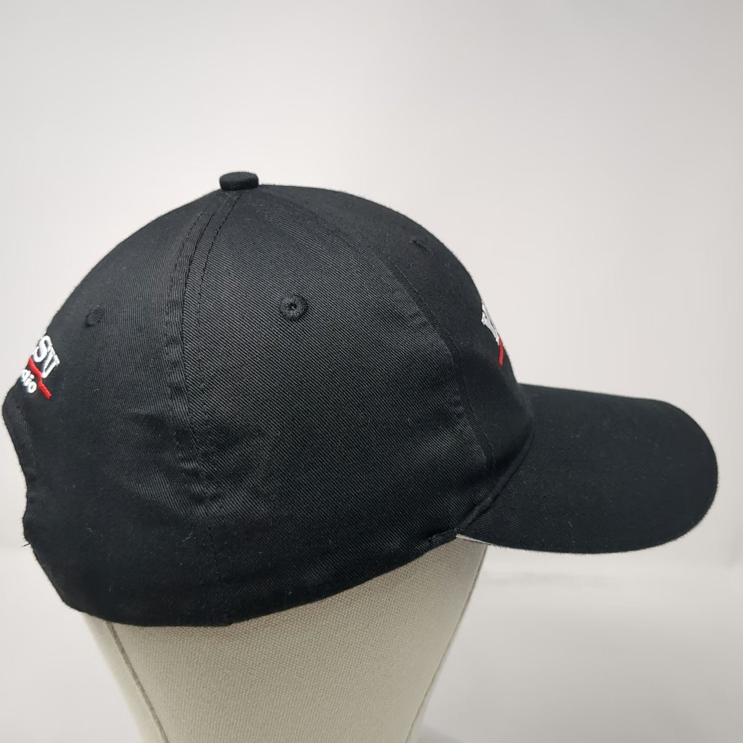 Barker Gear Yaesu The Radio Hat Black One Size Snapback Cotton Structured Logo