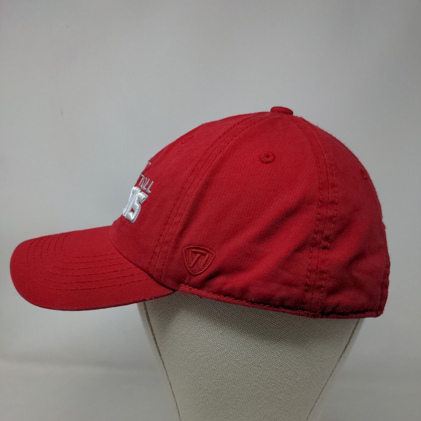 Top of the World Men's Slideback Hat Red Ohio State Big 10 2017 Football Logo