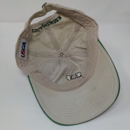 US Open Oakmont 2007 Slideback Hat Tan OSFA USGA Member Solid 6 Panel