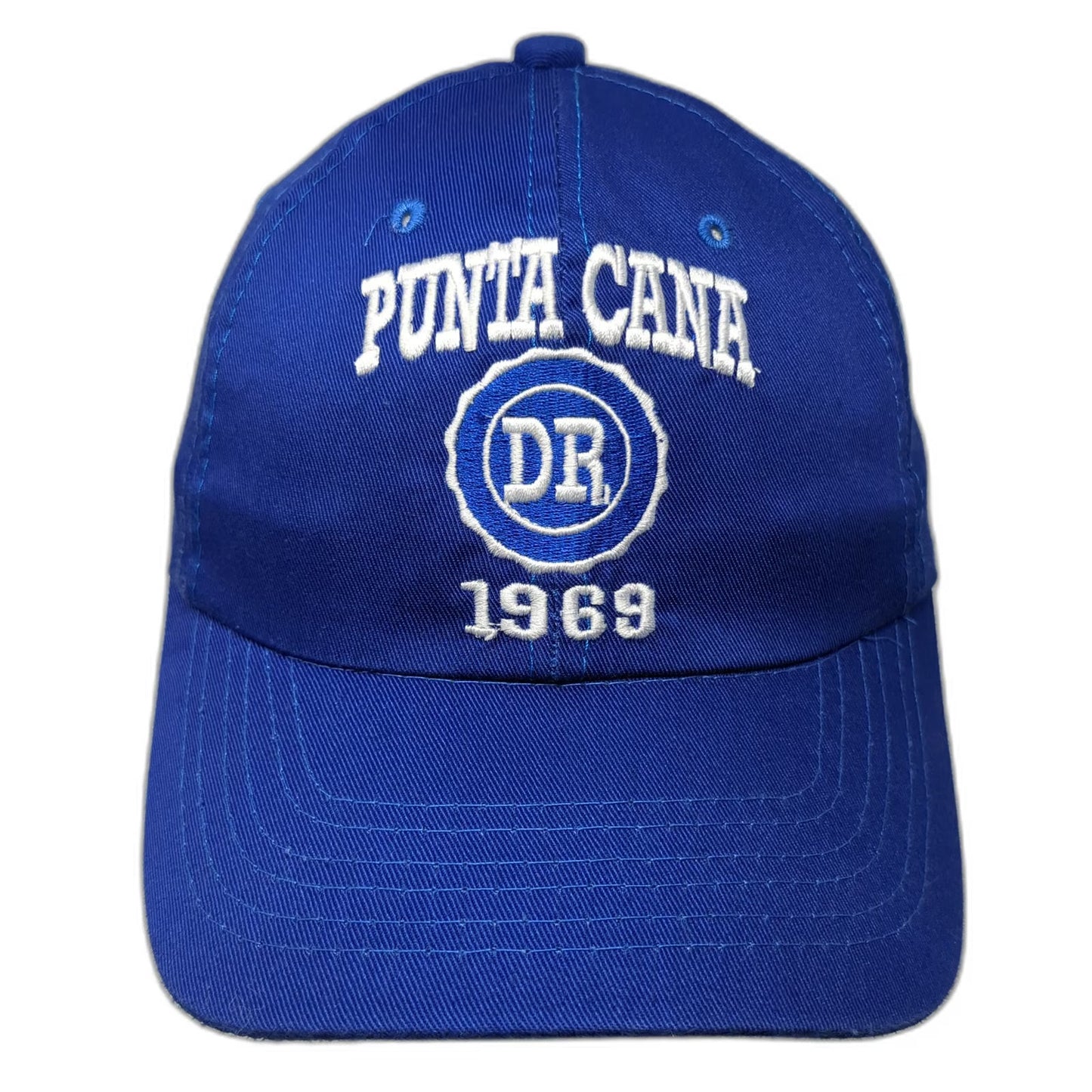 Baseball Cap Blue One Size Punta Cana DR 1969 Dominican Republic Strapback Hat