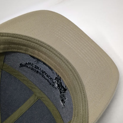 Richardson Trucker Hat Beige Green One Size 7 Panel Churchill Equipment Horse