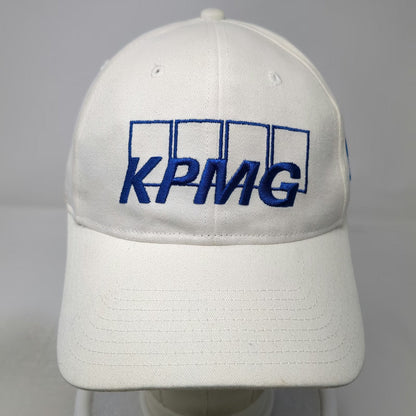 KPMG White One Size Baseball Cap New York Family Day Side Patch Strapback Hat
