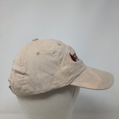 Florida's Blood Centers Strapback Hat Tan One Size Local Heroes Saving Lives