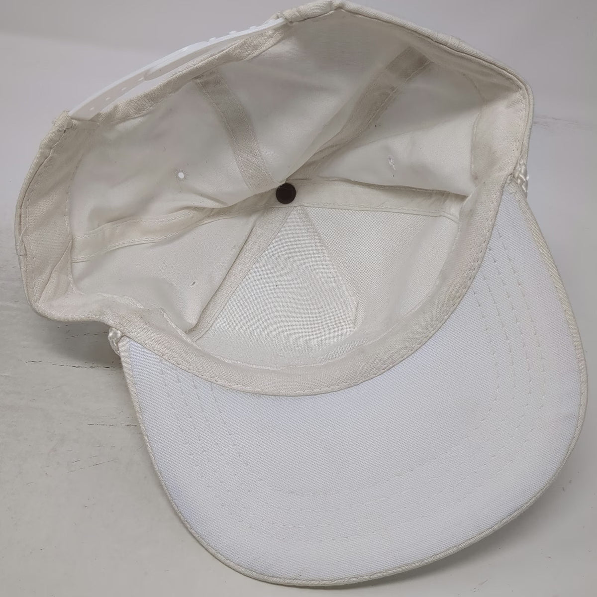 City Council Twin Falls ID Waterfalls 5 Panel White One Size Snapback Rope Hat