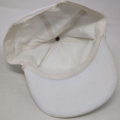 City Council Twin Falls ID Waterfalls 5 Panel White One Size Snapback Rope Hat