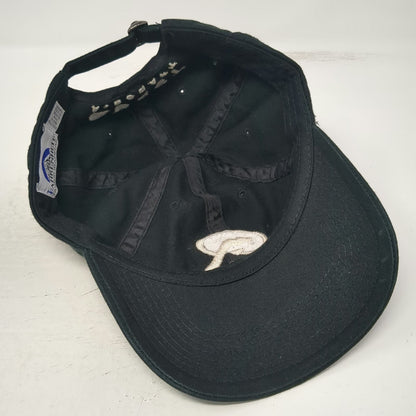 Fahrenheit Quest Aircraft Aviation Logo Black OSFM Baseball Cap Hat Strapback