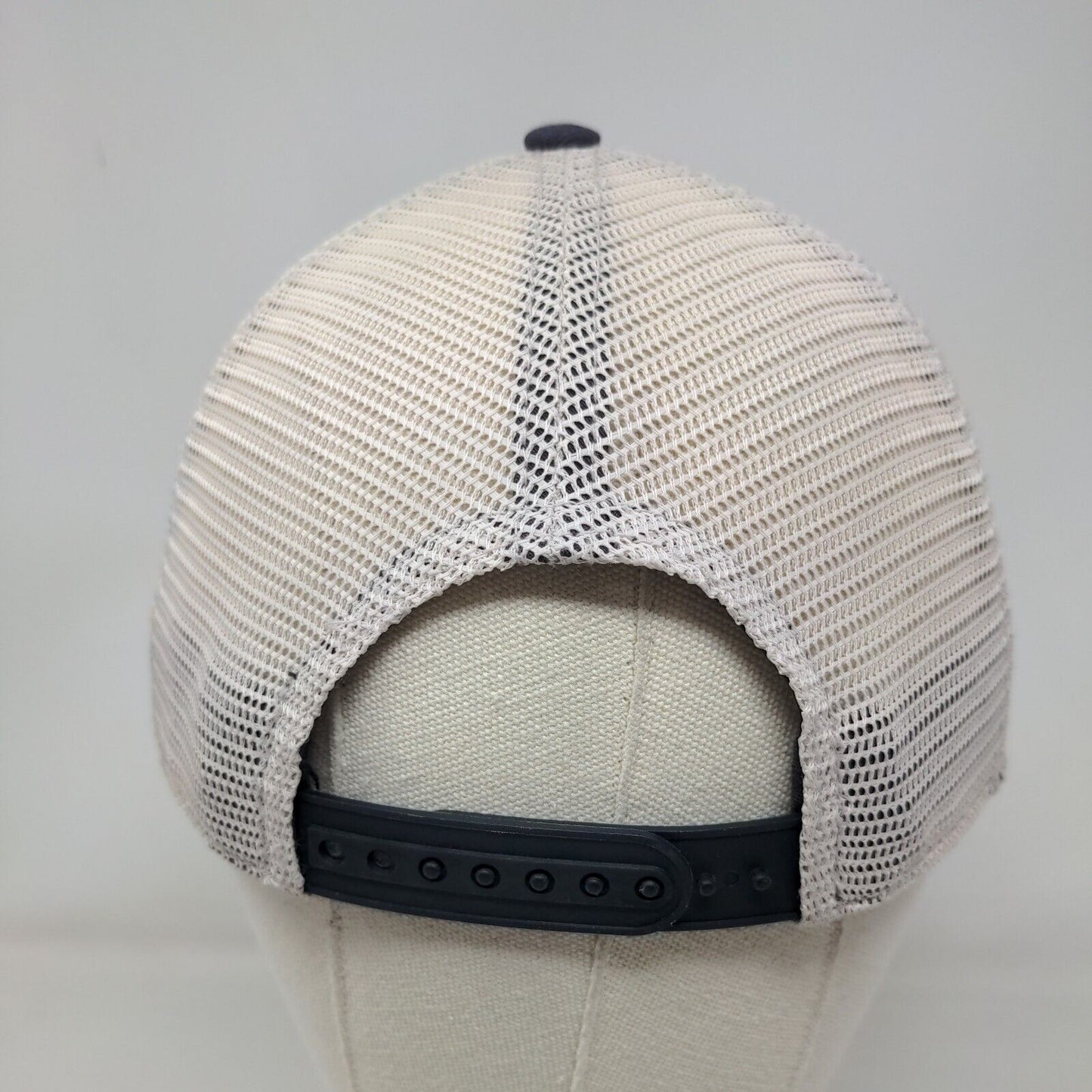Fan Favorite Men's Snapback Mesh Back Hat Blue OSFA Embroidered New York Yankees