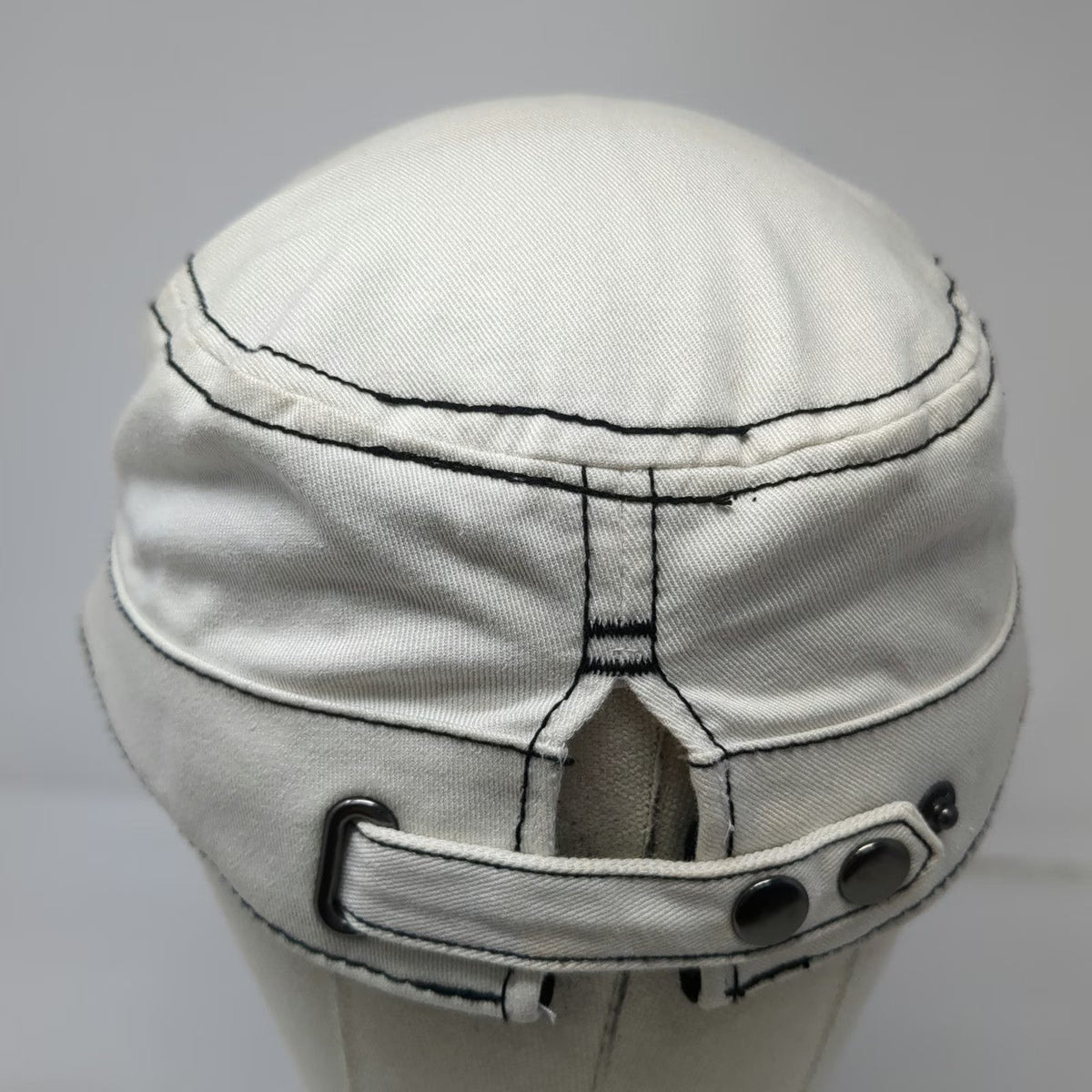 New Era Pittsburgh Steelers NFL Army Cap White One Size Contrast Stitching Hat