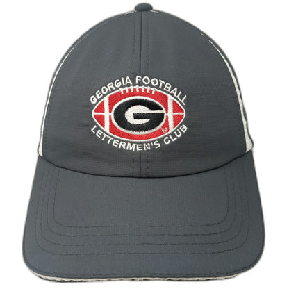 Ahead Georgia Football Lettermen's Club Hat Gray One Size Baseball Cap UPF 50