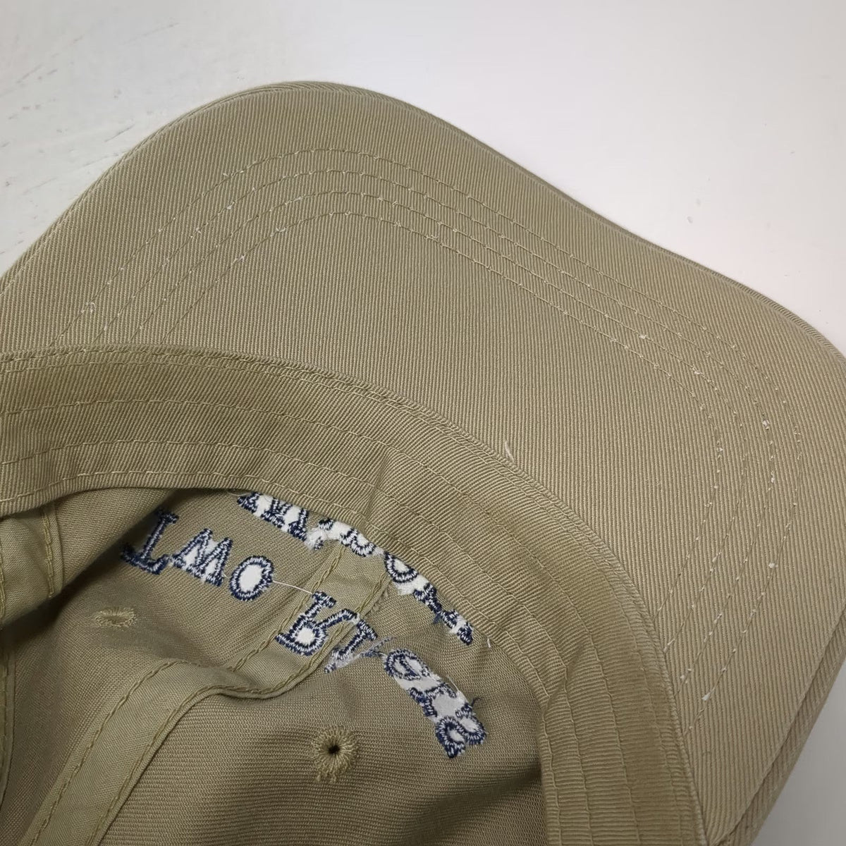 Outdoor Cap Baseball Cap Beige One Size Two Rivers Winery Buckle Slideback Hat