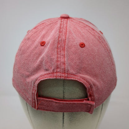 Baseball Cap Red One Size Cocina 54 Empanadas Austin Texas Patch Strapback Hat