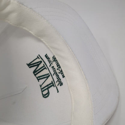 MVP Most Valuable Physician Slideback Hat White One Size Leather Strap