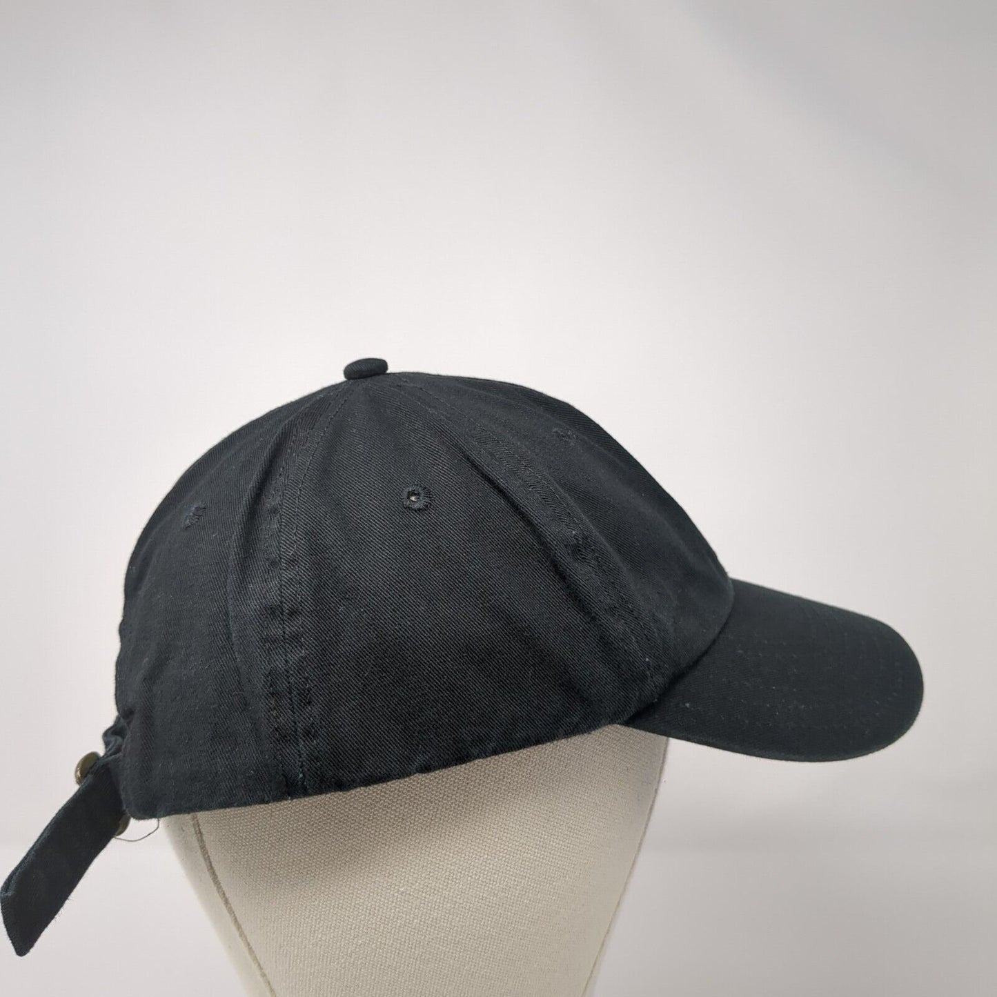 Daddy Slideback Baseball Cap Black One Size Adjustable Embroidered 6 Panel