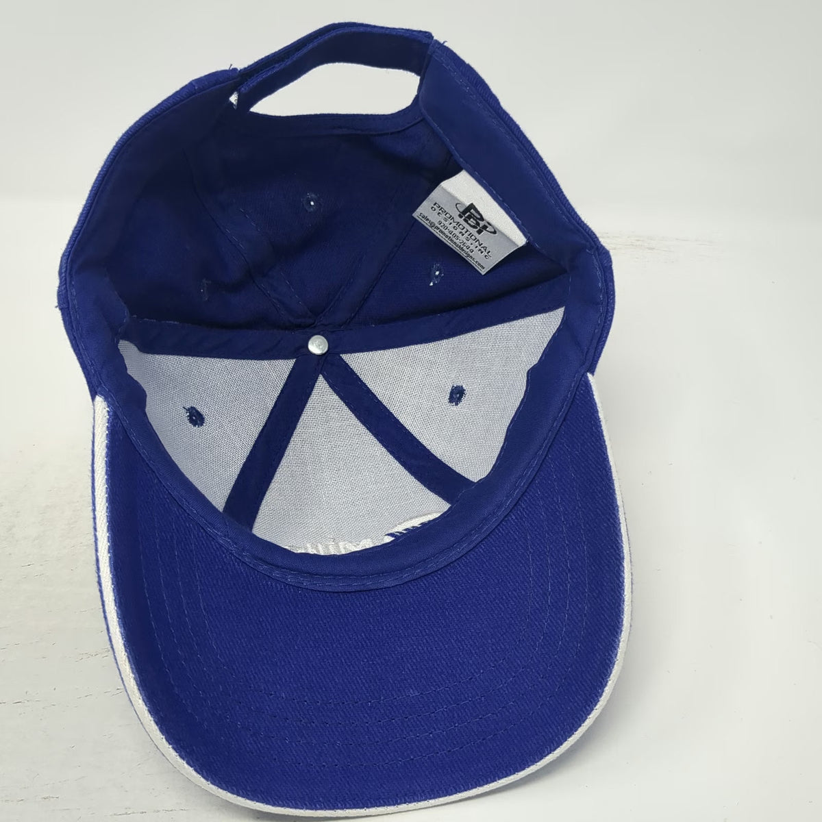Promotional Designs Inc Miller Baseball Cap Hat Blue One Size Welding Strapback