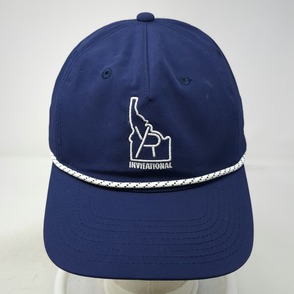 Swannies 5 Panel Blue One Size Hat Rope YR Invitational Idaho Golf Snapback