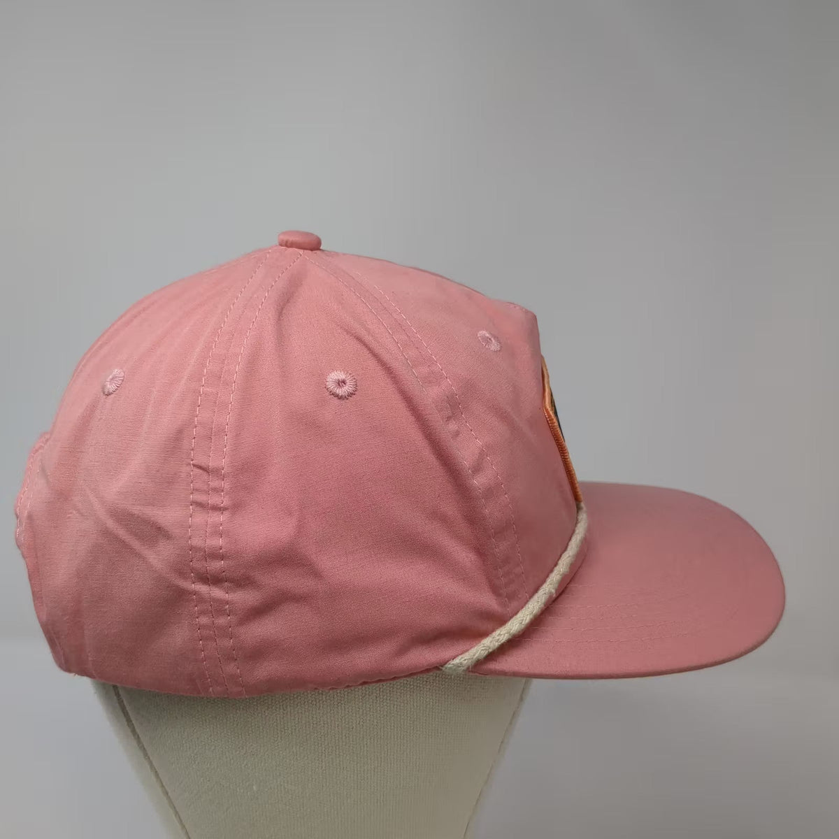 Shane Smith & The Saints Pink Trucker Rope Hat Snapback OS Bigfoot UFO Patch