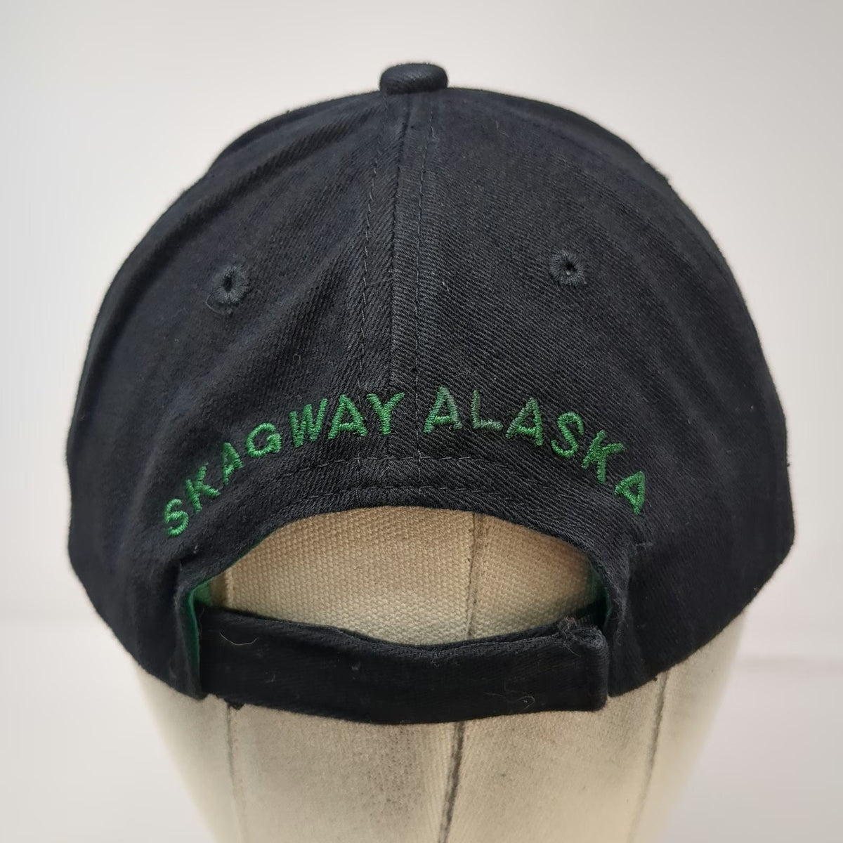 White Pass Yukon Route Baseball Cap Black One Size Skagway Alaska 2014 Train Hat