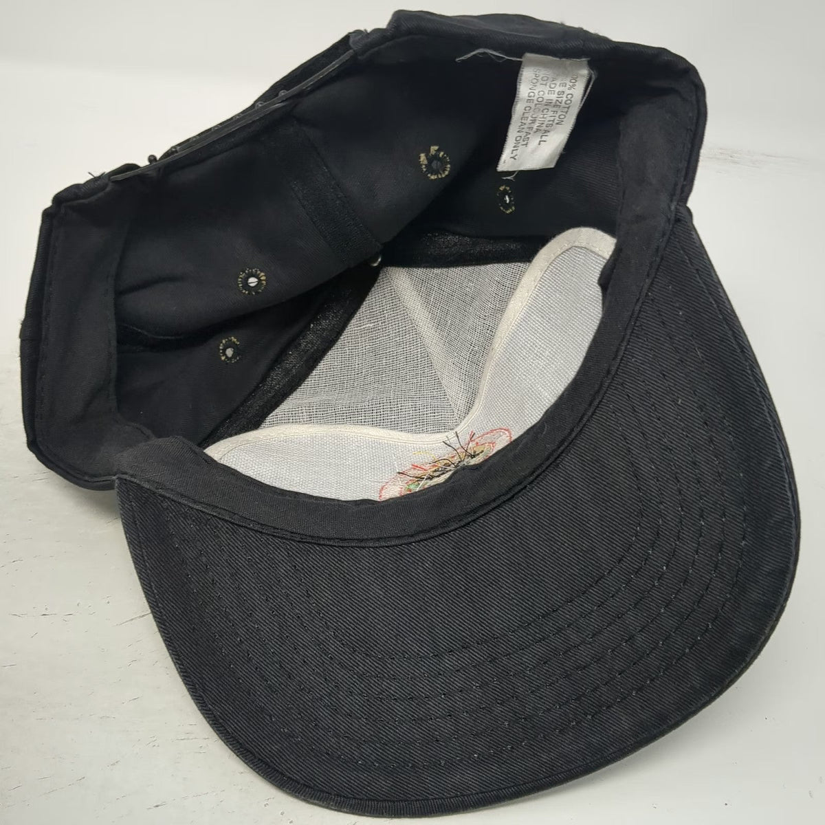 Burger King Whopper Warrior BK Crew Black 5 Panel One Size Snapback Hat Logo