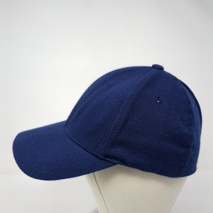 Casad Sport Fitted Hat Blue One Size Flexfit Solid 6 Panel Blank