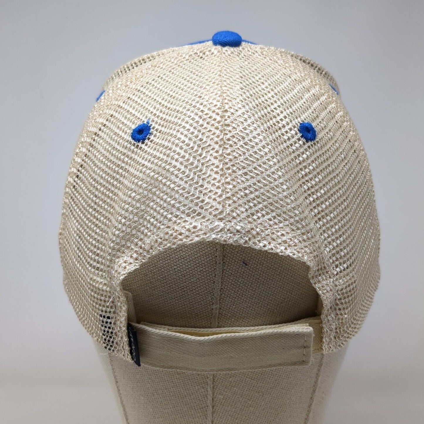 Idahonian Strapback Mesh Back Trucker Hat Blue One Size Ouray