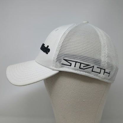 TaylorMade Baseball Cap White M Stealth TP5 A-Flex Golf Hat Mesh Performance