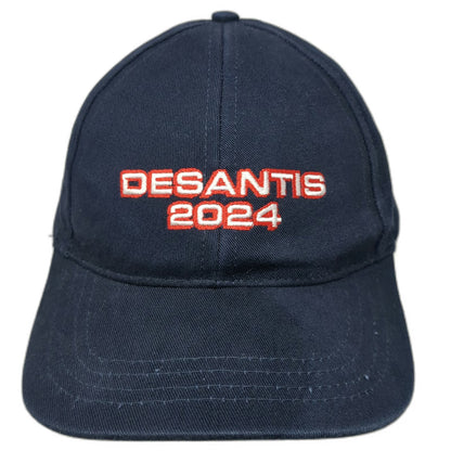Ace Headwear Snapback Hat Blue One Size DeSantis 2024 Made in USA Embroidered