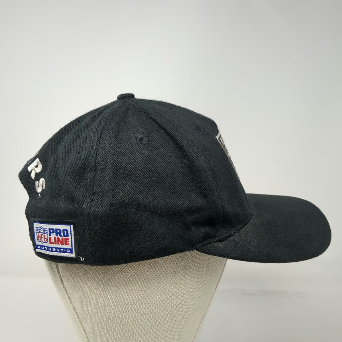 Nike Raiders NFL Black Baseball Cap Pro Line Authentic Snapback Hat Vintage