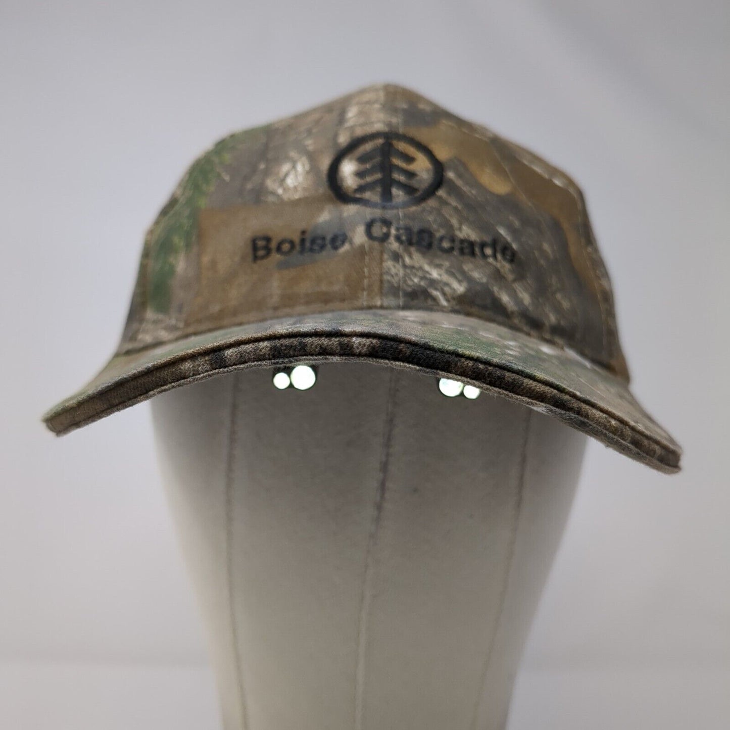 Boise Cascade Strapback Hat Camo One Size LED Light Hunting Powercap