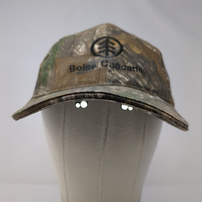Boise Cascade Strapback Hat Camo One Size LED Light Hunting Powercap