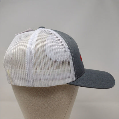 Scheels Meridian Snapback Mesh Back Trucker Hat Gray OSFA W/Tags