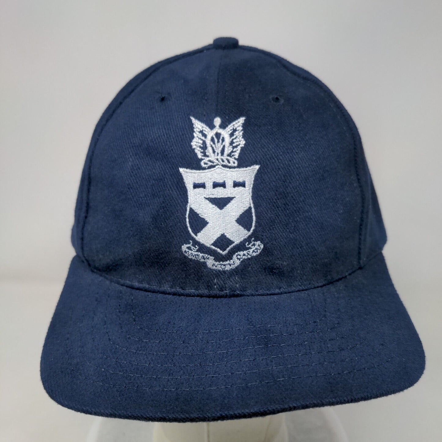 Johnstone Slideback Hat Blue One Size Embroidered Logo American Needle