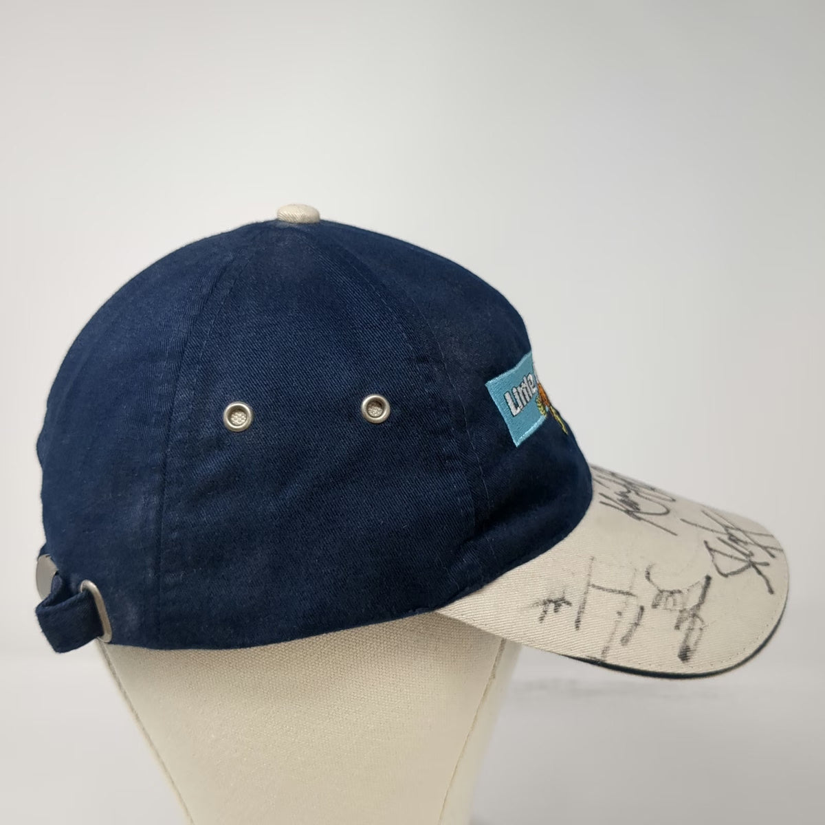 HeadShot Baseball Cap Blue OS Little River Band 2001 Tour Platypus Hat Vintage