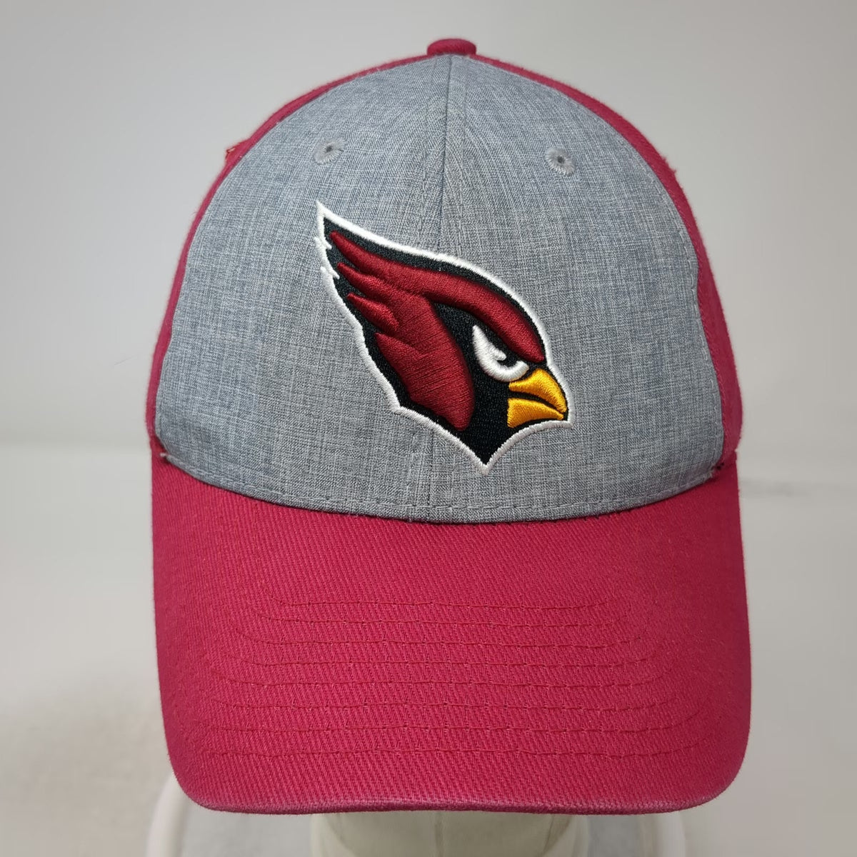 Arizona Cardinals NFL WTS Baseball Cap Red One Size Hat Strapback Front Logo