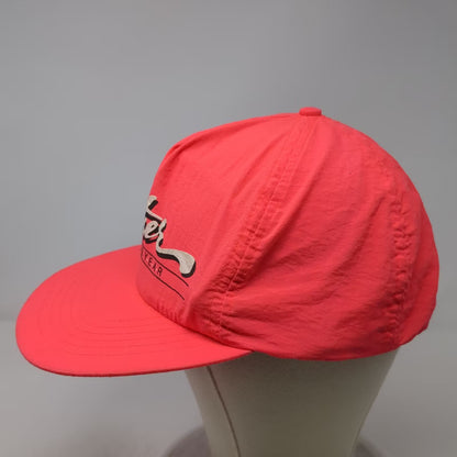 Acilia 5 Panel Pink One Size Father of the Year Nylon Snapback Novelty Hat