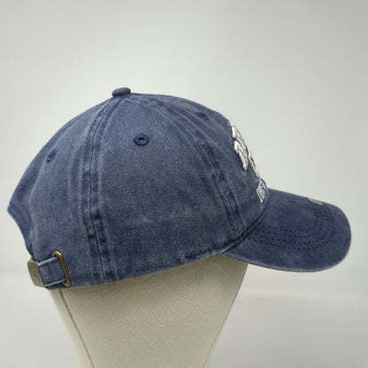 Jo Ann's Baseball Cap Blue M Aruba One Happy Island Embroidered Slideback Hat