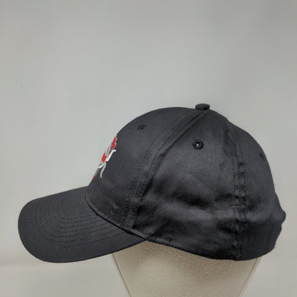 Kickapoo Casino Snapback Hat Black OSFM Embroidered Adjustable