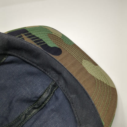 Unbranded Snapback Trucker Hat Camouflage One Size Adjustable Mesh Back 6 Panel