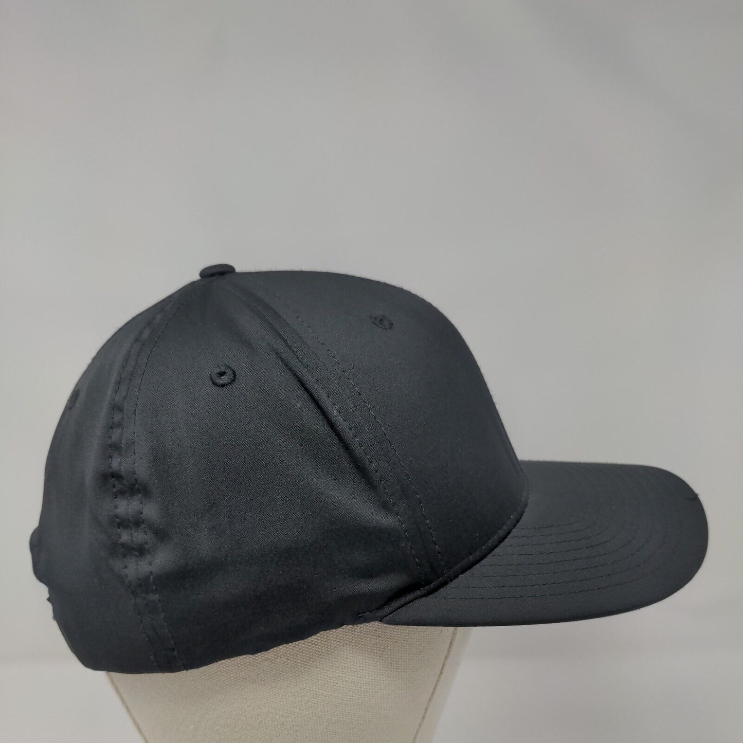 Richardson Strapback Hat Black Small Adjustable Embroidered Flexfit