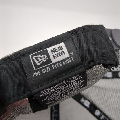 Sugarfire Snapback Trucker Hat Gray One Size Adjustable Mesh Back 9Fifty New Era