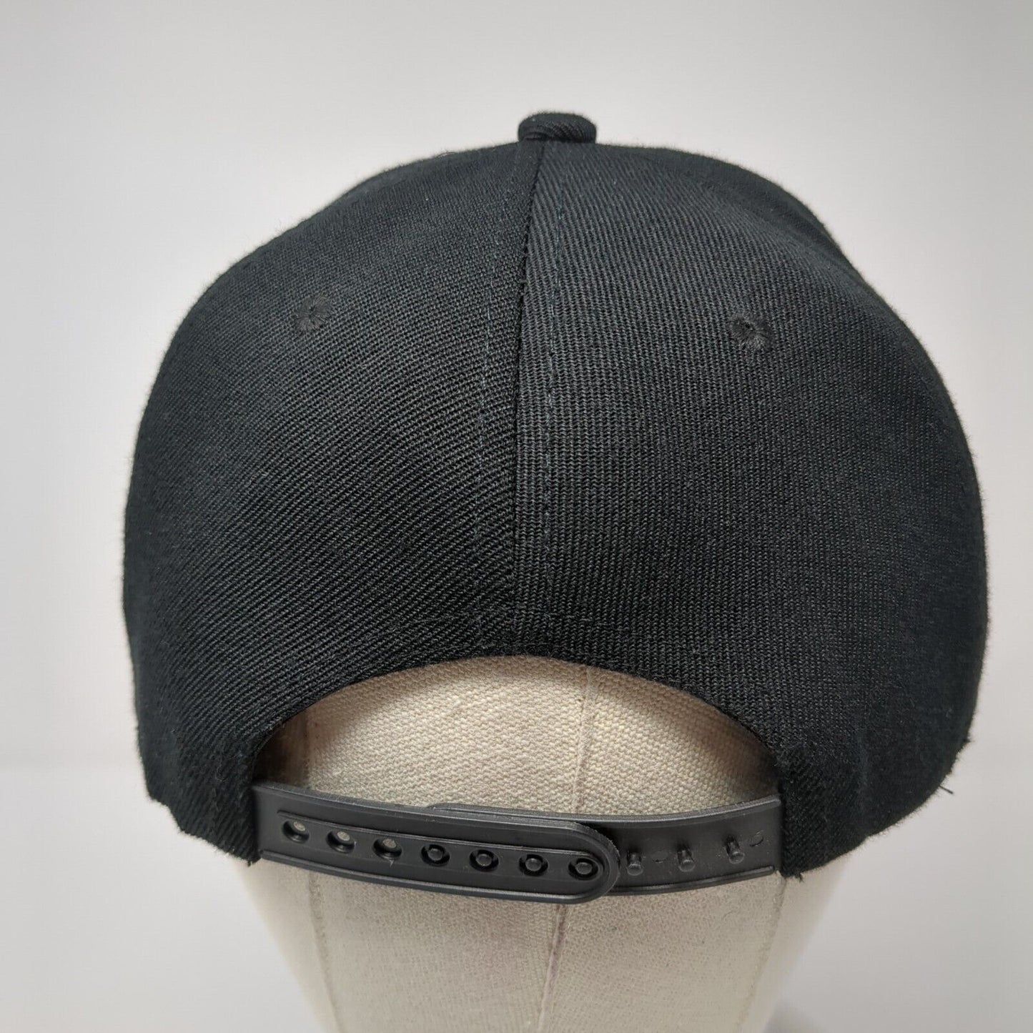 InShane Designs Snapback Hat Black One Size Adjustable Embroidered